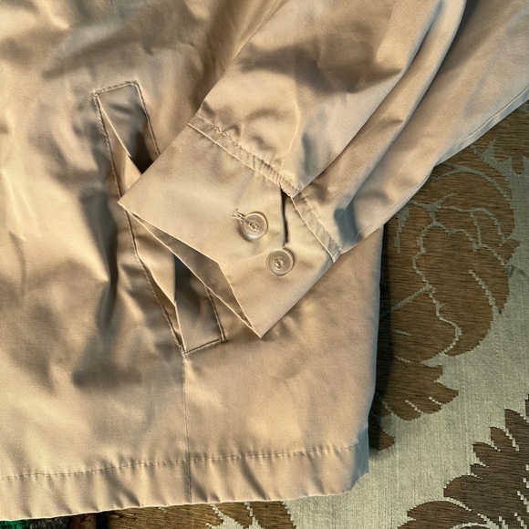 Vintage Tan Izod Lacoste Zip Up Jacket XL - Picture 3 of 8